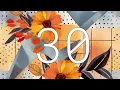 30 seconds Timer - Autumn Geometric Background