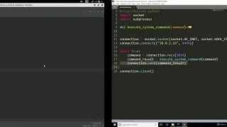 Writing Malware With Python - Backdoor Implementing Skeleton For Server Client Communication