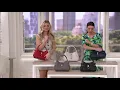 Dooney Bourke Belvedere Leather Small Logo Lock Satchel on QVC