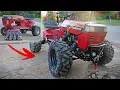 4WD 100HP Off-road Mower Full 1 Year Build Driving