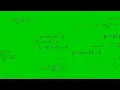 Green screen math effects Mathematics green screen