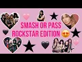Rockstar smash or pass mainly 80s-90s