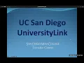 UCSD University Link U-Link