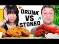 Fried Chicken Challenge Drunk Vs Stoned