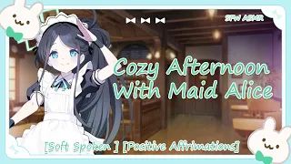 Cozy Maid Cafe Visit Blue Archive Alice x Listener Soft Spoken ASMR Roleplay F4A
