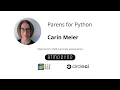 Parens for Python - Carin Meier