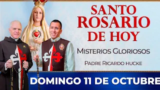 Santo Rosario de Hoy | Domingo 11 de Octubre Misterios Gloriosos #rosario #santorosario #elrosario