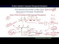 Mod 05 Lec 36 Wavepacket Dynamics under zero interaction potential continued