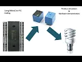 PIC16F877A interface 5V 5 pin cube relay to AC load Using MikroC code proteus sim