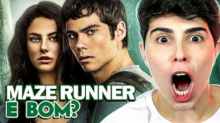 ASSISTI MAZE RUNNER E SURTEI DO COMEÇO AO FIM! | REACT
