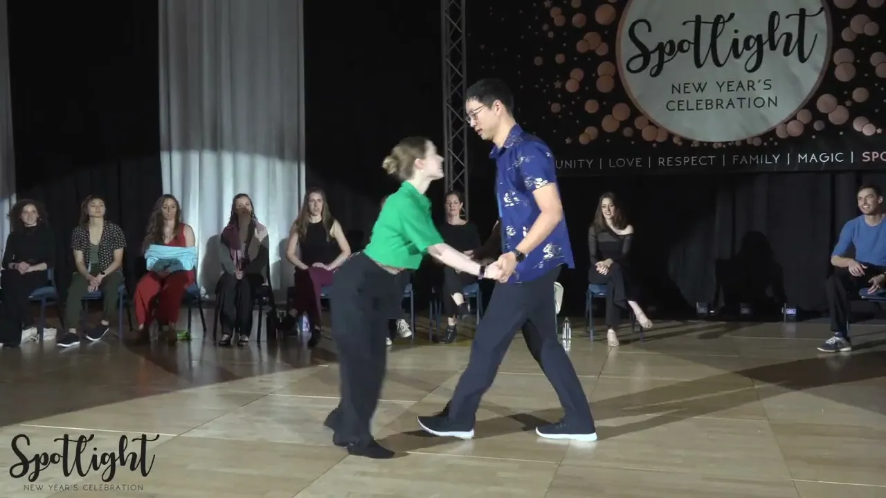 Spotlight New Year's Celebration 2024/2025 Intermediate Jack & Jill Doug Kim & Brita MacInnes