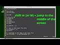 Vim 10 -Paging HighLowMiddle Scrolloffset
