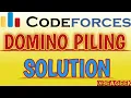 Domino piling codeforces solution BE A GEEK Hindi Algorithm 50A