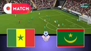 SENEGAL vs MAURITANIA | World Cup Qualifying Simulation 2025 | PES 21 eFootball Gameplay