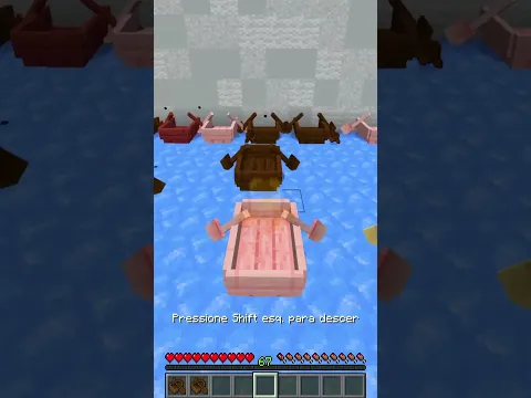 ESCONDE ESCONDE NO BARCO!  #minecraft