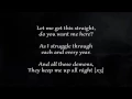blink-182 - Up All Night (Acoustic) w./Lyrics