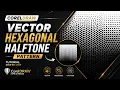Vector Hexagonal Halftone Pattern Tutorial in CorelDraw CorelDraw Tutorial CorelDraw Tips