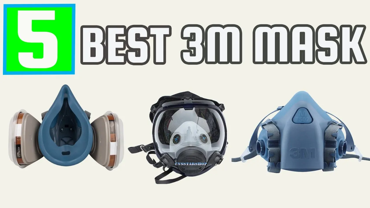 Perbandingan 3M half face respirator.. 