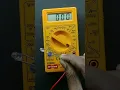 How ot check led in multimeter