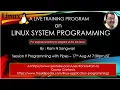Session 9 Programming with Pipes in Linux Linux Application Programming