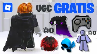 +5 ITEMS UGC GRATIS de ROBLOX que debes CONSEGUIR Capas Gratis - UGC Cape Free Roblox 2026