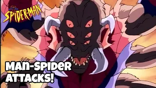 Spider-Man becomes the Man-Spider Spider-Man The Animated Series