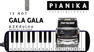 pianika telolet basuri gala gala tutorial pianika