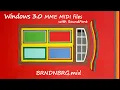 Windows 3.0 MME MIDI files － BRNDNBRG.MID