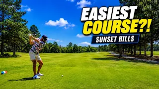 I Played the Easiest Public Golf Course in Charlotte Sunset Hills