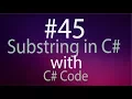 Substring in C Urdu tutorial