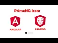 PrimeNG Icons set up in Angular Application