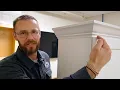 Installing Crown Moulding on Full Overlay Cabinetry