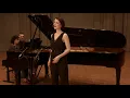 Beau soir - Debussy (Bourget) Natalie Pérez, Justine Verdier