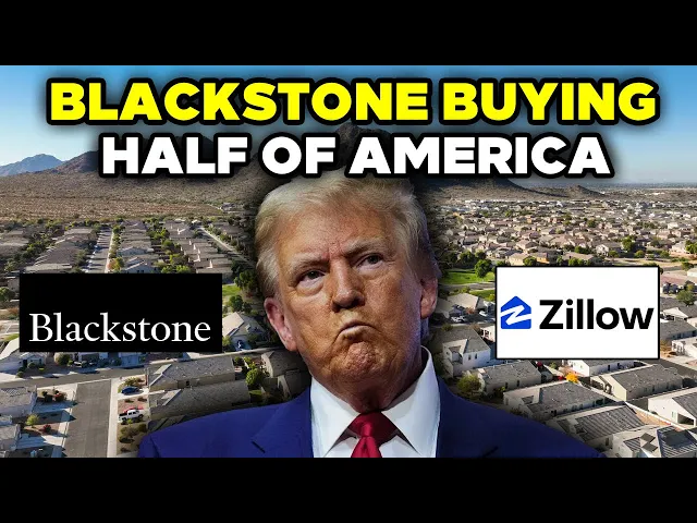 Blackstone Is Quietly Taking Over the U.S. Housing Market…