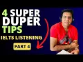 4 SUPER DUPER TIPS FOR IELTS LISTENING Part 4 By Asad Yaqub
