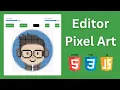 Editor de Pixel Art com JavaScript HTML CSS