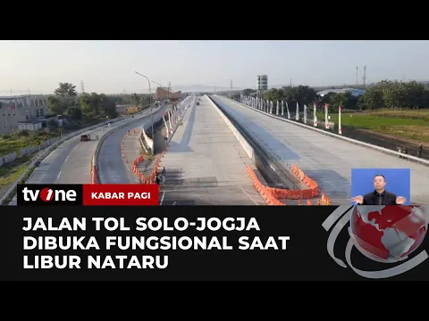 Tol Fungsional Solo-Jogja Dibuka Selama Natal dan Tahun Baru untuk Mobil Pribadi