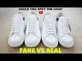 How to spot the LATEST FAKE Alexander McQueen sneakers Real vs Fake review guide