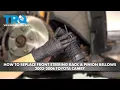 How to Replace Front Steering Rack Pinion Bellows 2002-2006 Toyota Camry