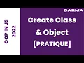3 - Create Class and Object in Javascript Pratique Darija