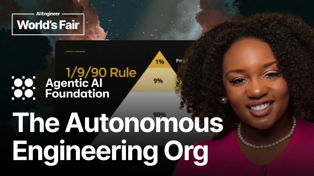 Building an Autonomous Engineering Org - Angie Jones, Agentic AI Foundation: video thumbnail