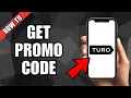 How To Get Promo Code For Turo
