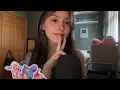 SLEEPY ASMR hand sounds kirby stickers perfume whispers