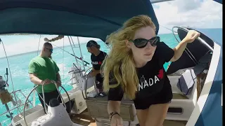 Let’s sail to whitest beach, Barbuda – EP 93 Sailing Seatramp