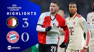 Dutch Giants Stun Bayern 😮 | Feyenoord 3-0 Bayern Munich | UEFA Champions League Highlights