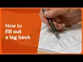 How to fill out a log book for truck drivers Complete guide and walkthrough