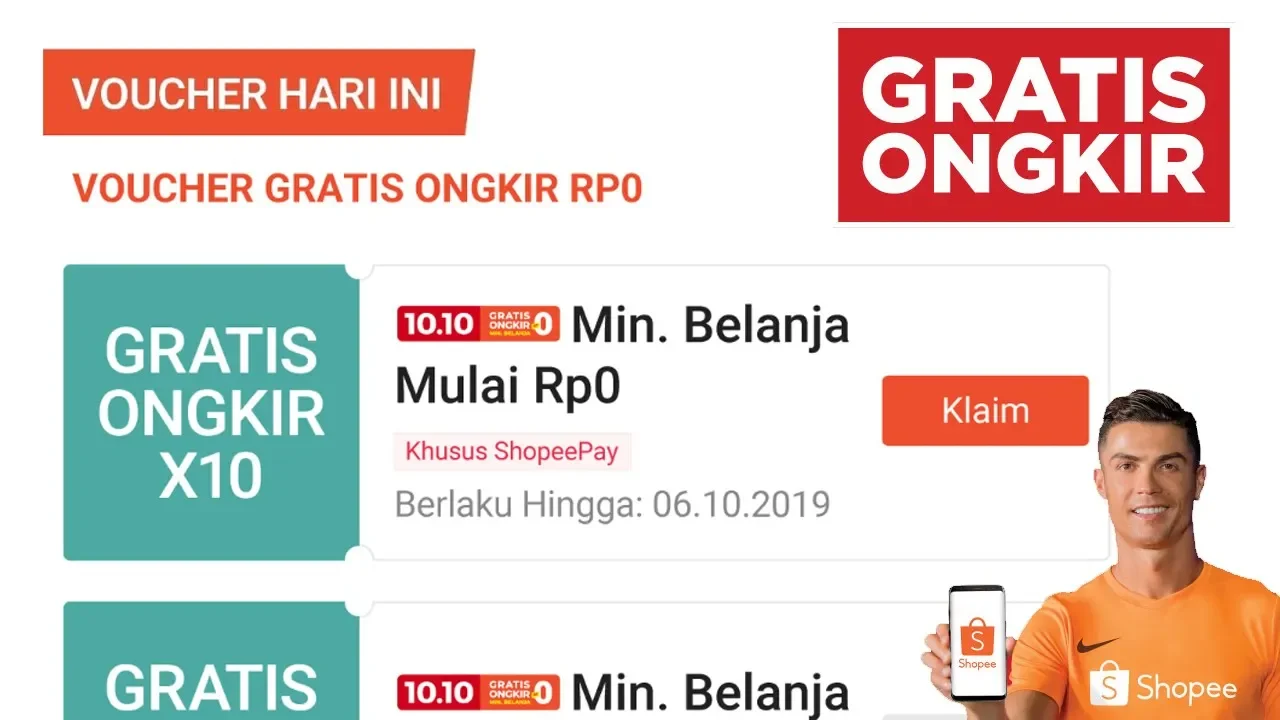 CARA DAPAT GRATIS ONGKIR SHOPEE COD - WORK