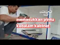 Download Lagu Tutorial memasang rel pocket door #pintusaku #carpenter #interiordesignideas #furniture