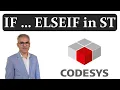 CODESYS IF-ELSEIF instruction in Structured text programming