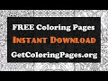 Geometric coloring pages